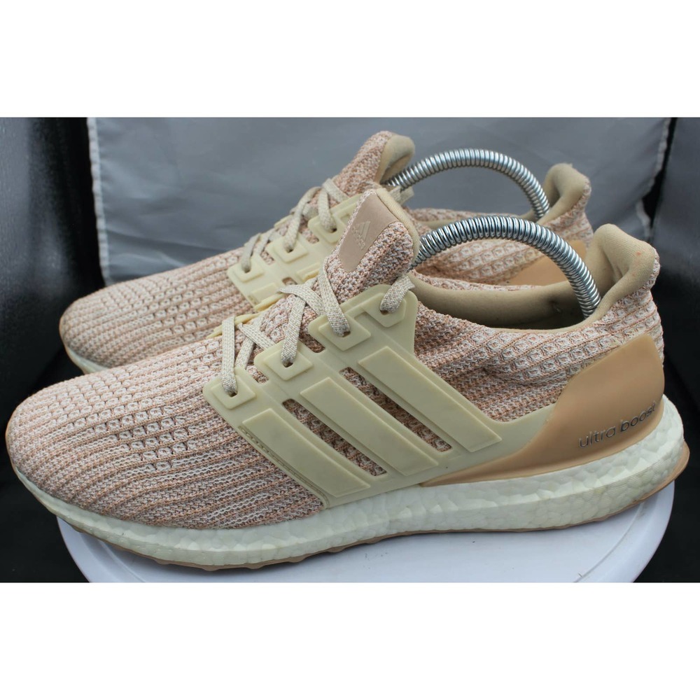 WMNS Adidas Ultra Boost 4.0 Knit Running Shoes Ash Pearl Pink BB6497 Size 9.5